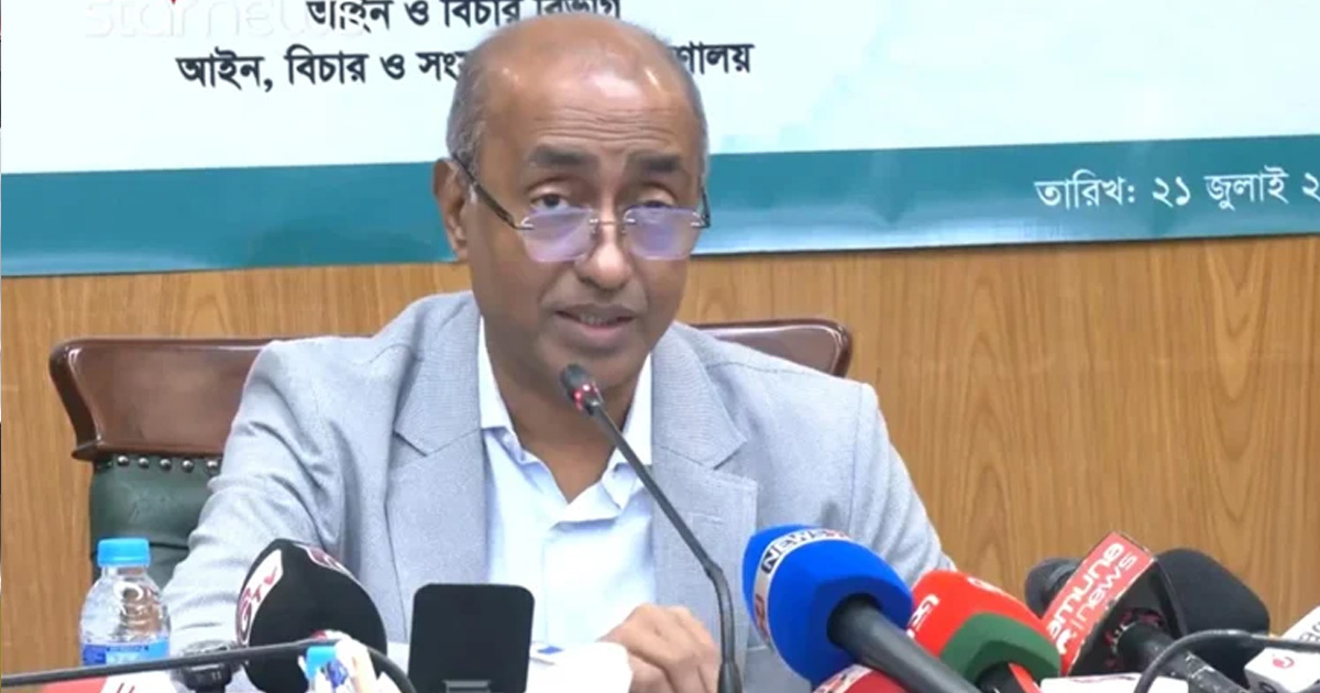 আগামী এক বছরে ২০ লাখ মামলা কমানোর লক্ষ্য আইন মন্ত্রণালয়ের