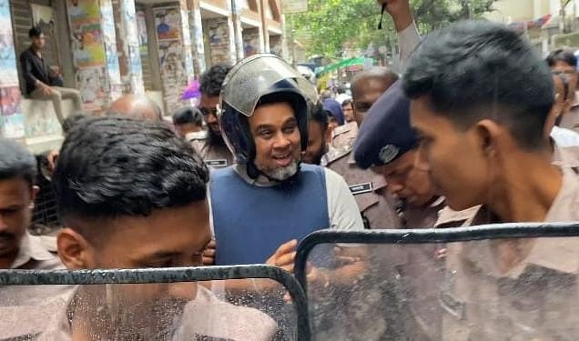 নিউমার্কেটের হত্যাচেষ্টা মামলায় গ্রেপ্তার সাবেক এমপি সাদ্দাম হোসেন