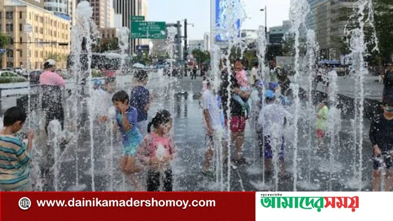 দক্ষিণ কোরিয়ায় ১২১ বছরের মধ্যে সর্বোচ্চ তাপমাত্রা ৪২.৫ ডিগ্রি