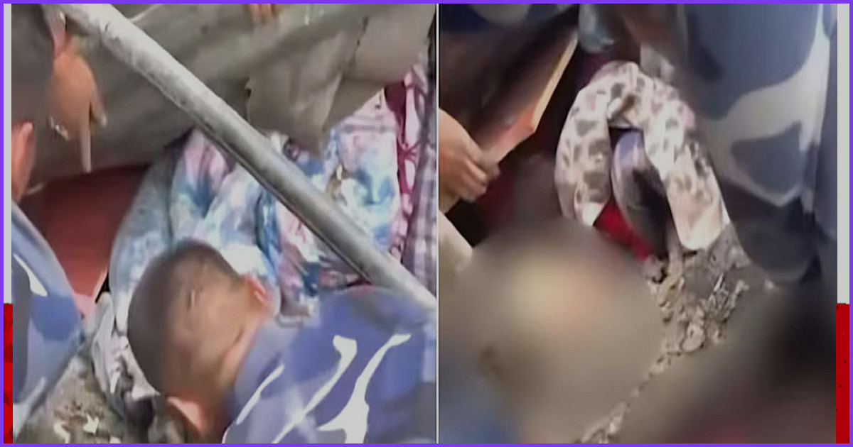 নেপালে ধ্বংসস্তূপের নিচে তিন দিন আটকে থাকা শিশু জীবিত উদ্ধার