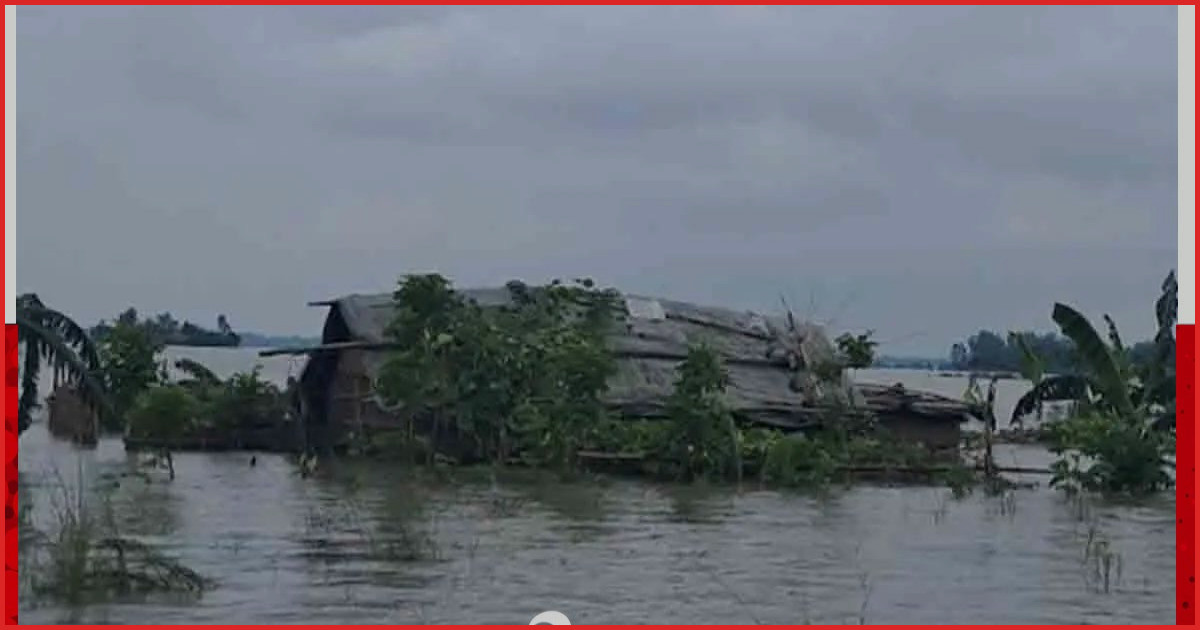 ভারি বৃষ্টি ও ঝোড়ো হাওয়ার সতর্কতা, ১০ জেলায় বন্যার পূর্বাভাস
