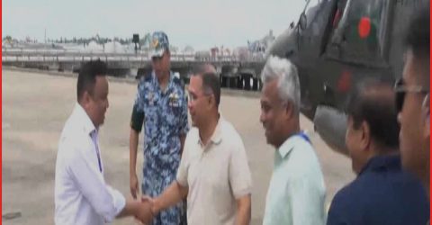 মাতারবাড়ী মেগাপ্রকল্প পরিদর্শনে কক্সবাজার পৌঁছেছেন প্রধানমন্ত্রী তারেক রহমান