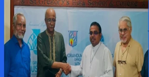 সেন্ট গ্রেগরি স্কুলে জাদুঘর প্রতিষ্ঠায় টিজিএস ও কর্তৃপক্ষের সমঝোতা
