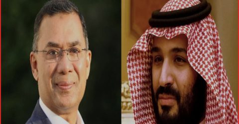 সৌদি যুবরাজের কাছে প্রধানমন্ত্রীর চিঠি হস্তান্তর করলেন পররাষ্ট্র প্রতিমন্ত্রী