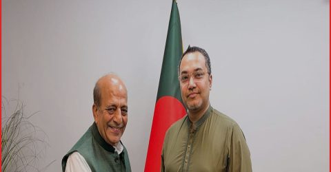 পলাতক ফ্যাসিবাদীদের অস্থিতিশীলতা রোধে ভারতীয় হাইকমিশনারের প্রতি আহ্বান
