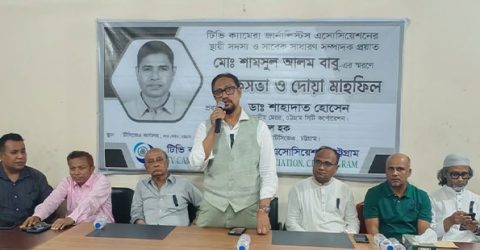 চিত্রসাংবাদিক বাবু ক্যামেরার পেছনে থেকে বস্তুনিষ্ঠ কাজ করেছেন: মেয়র