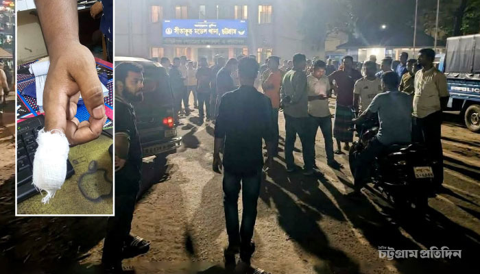 সীতাকুণ্ডে পুলিশ পিটিয়ে যুবদল নেতা আটক, থানায় নেতাকর্মীদের ভিড়