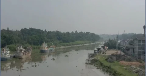 দখল ও ভাঙনে বিপর্যস্ত ভৈরব নদ, নওয়াপাড়ার বাণিজ্যে বড় ঝুঁকি