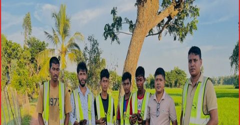 বজ্রপাতে বন্ধুর মৃত্যু দেখে ২১ হাজার তালবীজ রোপণ ছবুরের