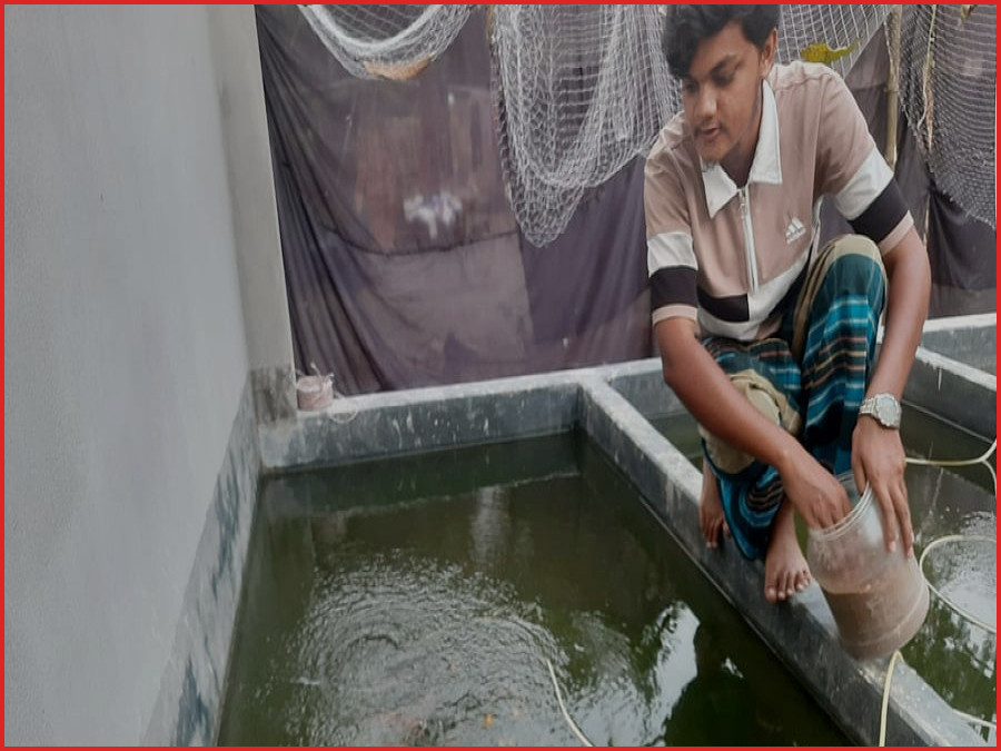 ৪০ টাকার মাছ থেকে ৩০ লাখের হ্যাচারি মালিক আবদুল্লাহ
